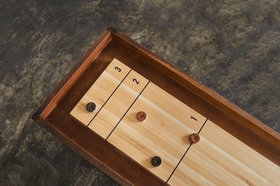 modern game table - shuffleboard