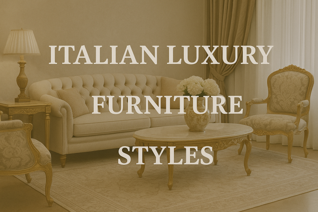 What is Italian Luxury Furniture? 