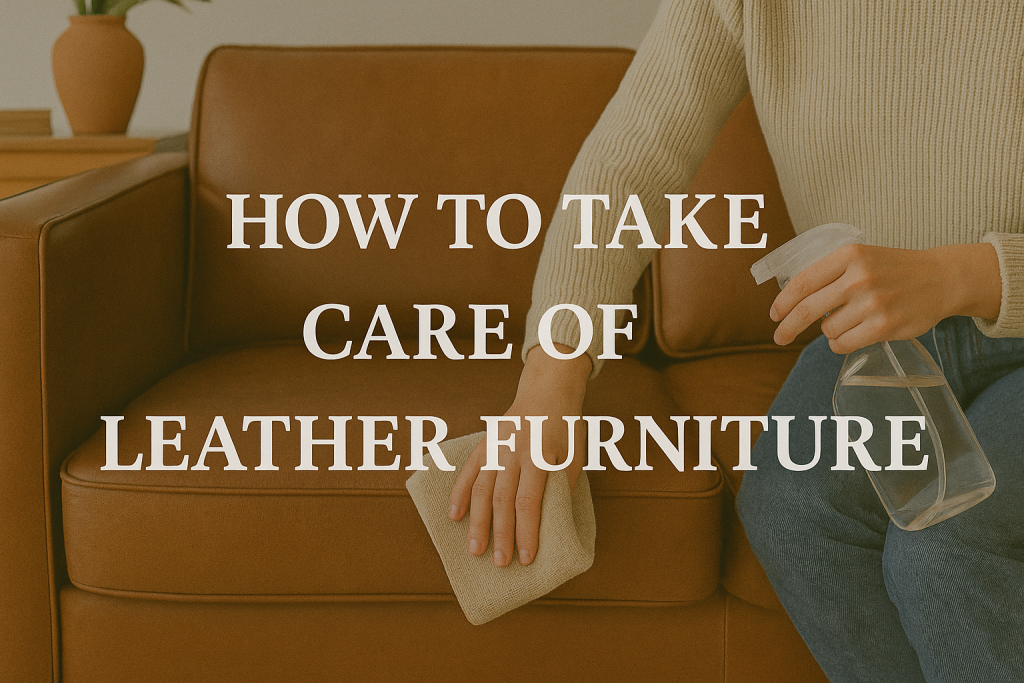 How To Take Care Of Leather Furniture