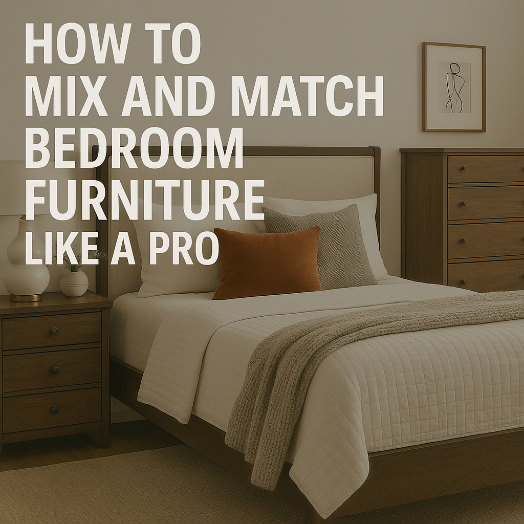 How to Mix and Match Bedroom Furniture Like a Pro