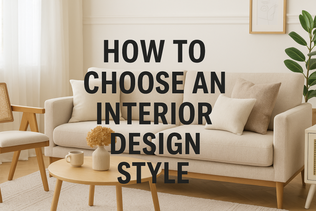 How to Choose an Interior Design Style That Fits You Perfectly