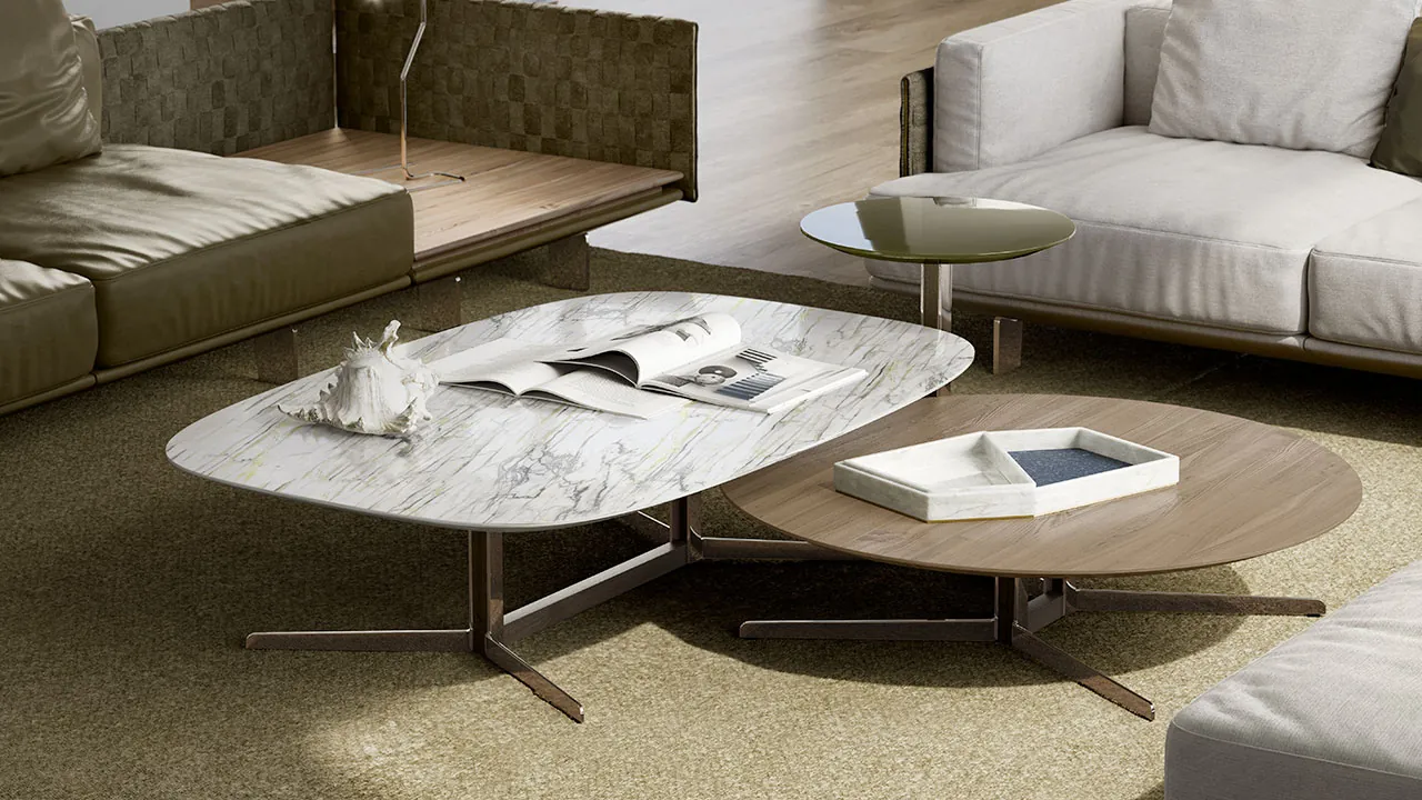 Natuzzi Italia Campus Coffee Table 2