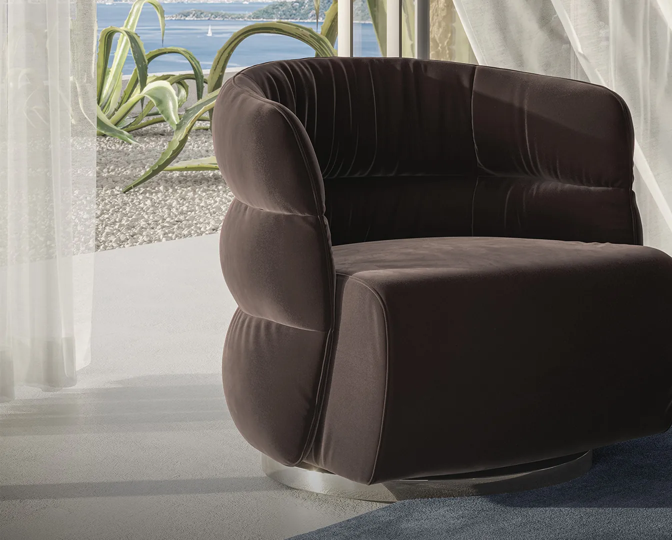 Natuzzi Italia Couture Armchair 2
