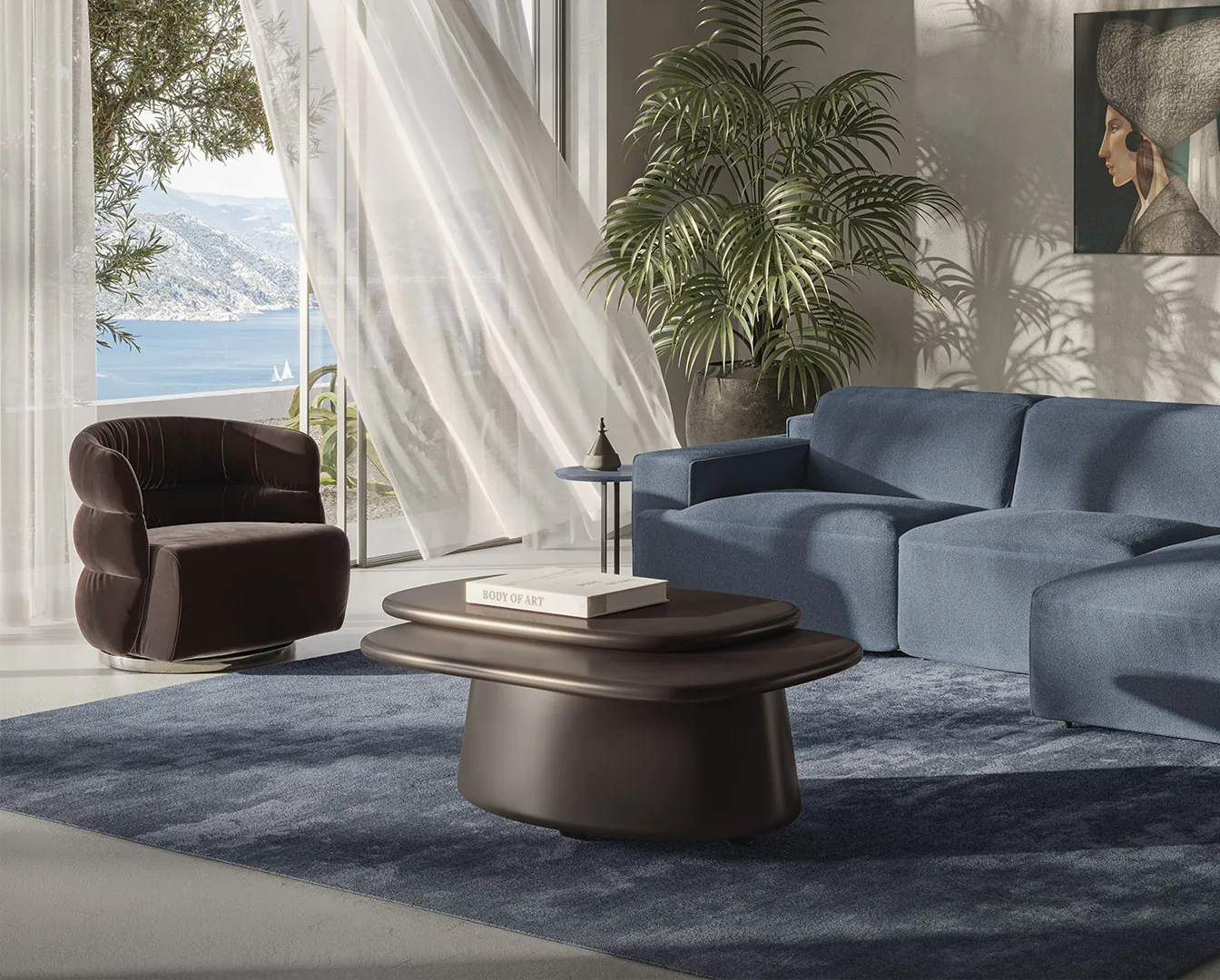 Natuzzi Italia Iago Sectional Sofa 4