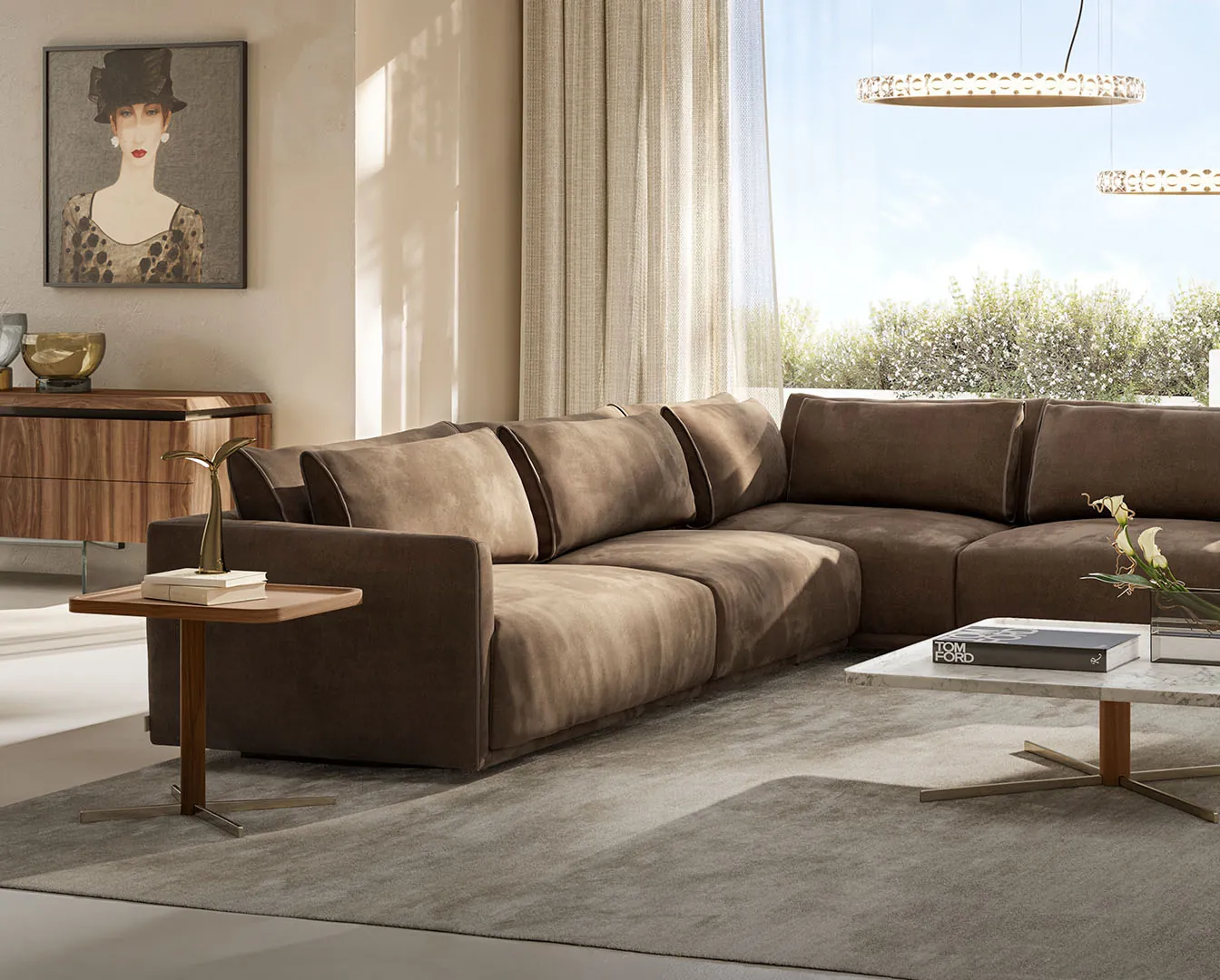 Natuzzi Italia Long Beach Sofa 2