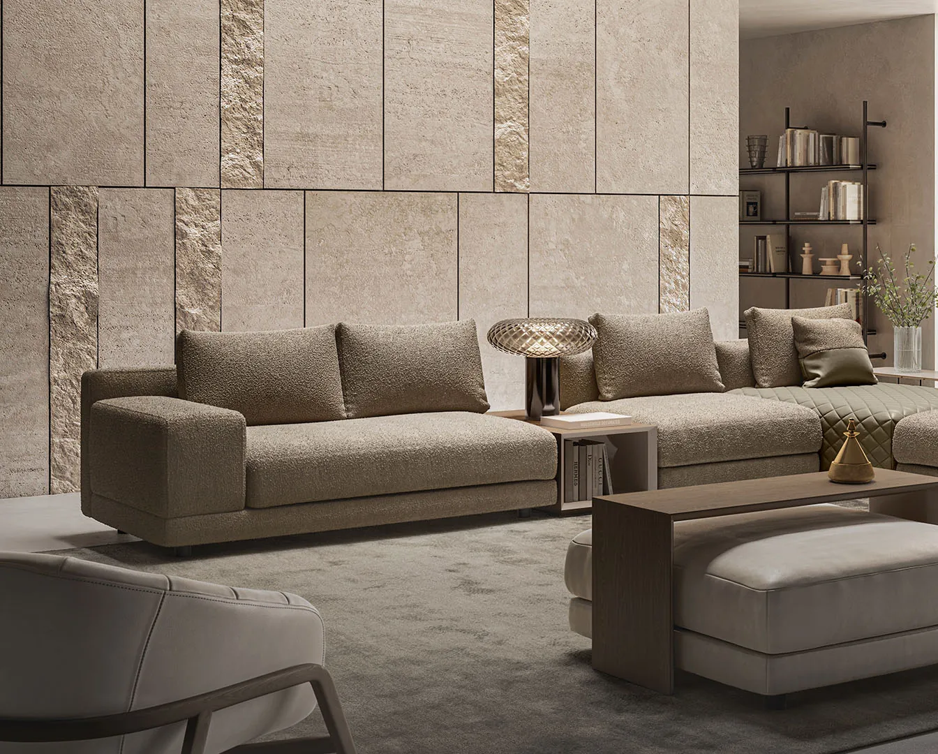 Natuzzi Italia Melpot Sectional Sofa 2