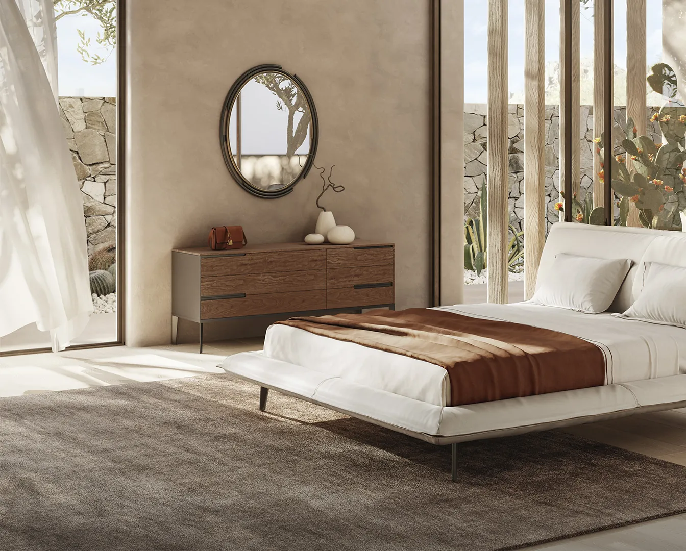 Natuzzi Italia Piuma Bed 2