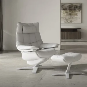 Natuzzi Italia Re-Vive Quilted Recliner