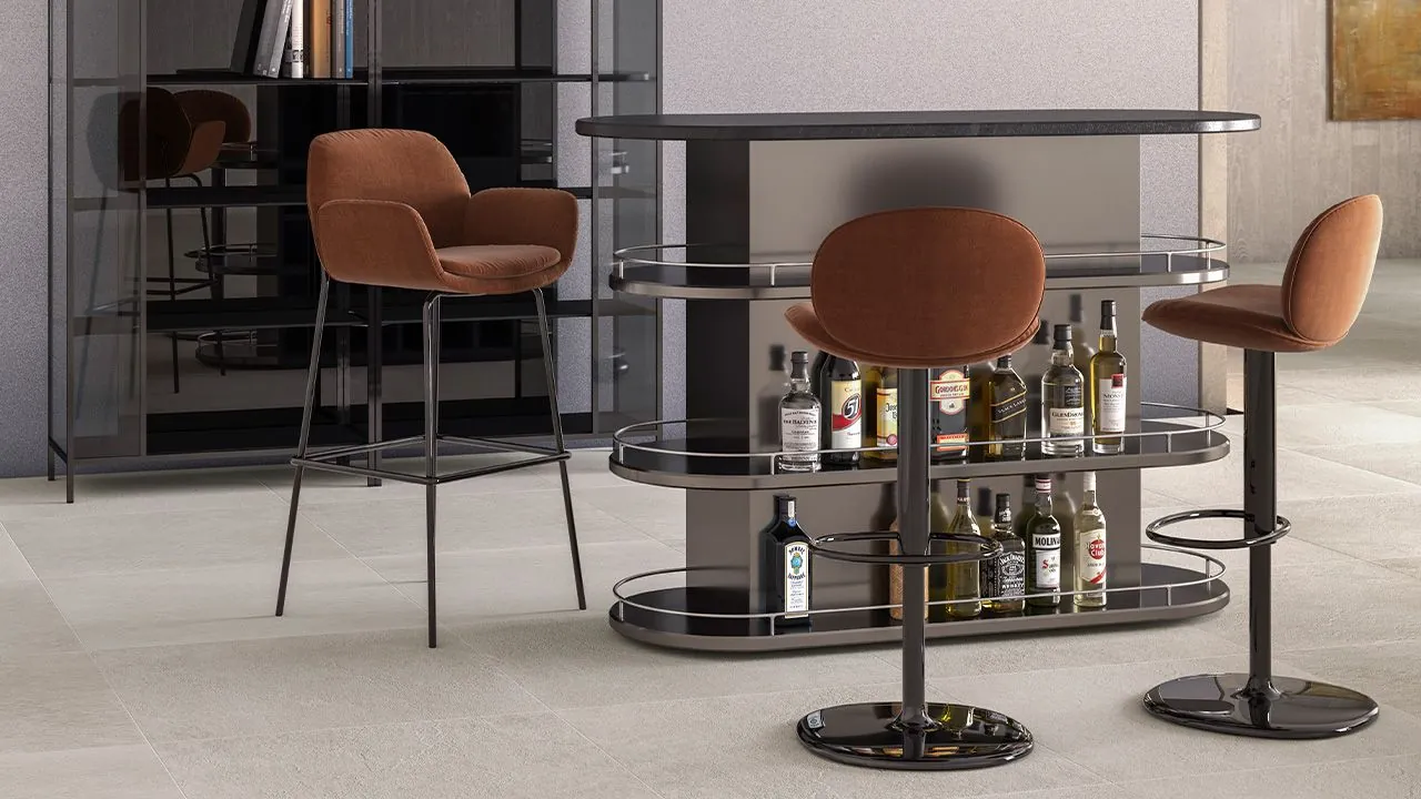 Natuzzi Italia Shield Bar Stool 2